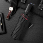 Compact Travel Umbrella Automatic One-Hand Open & Wind-Resistant Ribs