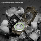 Compass Adjustable Sighting Lens & Clinometer Waterproof & Shockproof