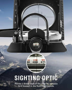 Compass Waterproof Aluminum Alloy Clinometer & Luminous Dial