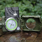 Compass Waterproof Aluminum Alloy Clinometer & Luminous Dial