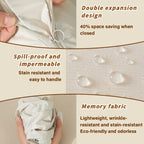 Compression Bag Built-In Compression Zipper Ripstop Polyester Reinforced Handles