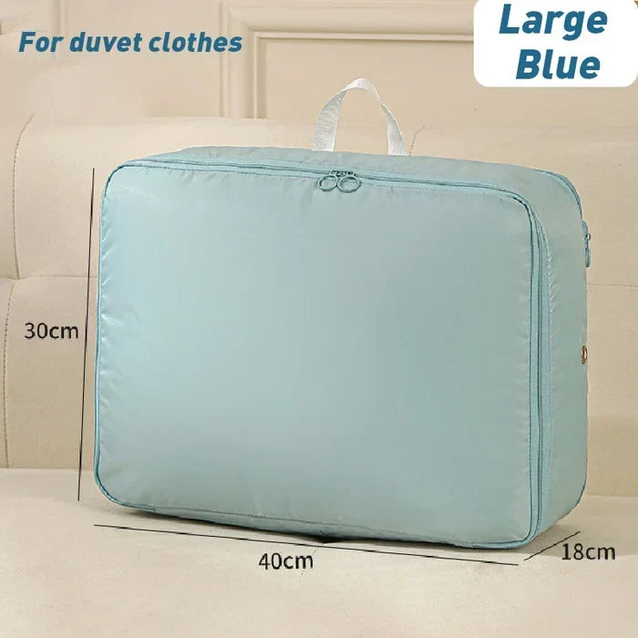 Compression Bag Built-In Compression Zipper Ripstop Polyester Reinforced Handles