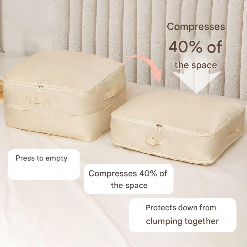 Compression Bag Self-Compressing Zipper & Foldable