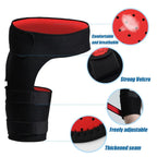 Compression Brace Hip & Thigh Targeted Support Adjustable Fit