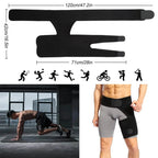 Compression Brace Hip & Thigh Targeted Support Adjustable Fit