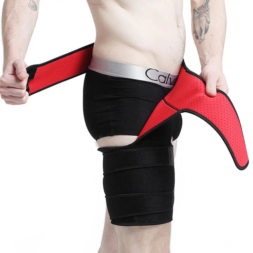 Compression Brace Hip & Thigh Targeted Support Adjustable Fit