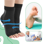 Compression Socks Open-Toe Non-Slip Circulation Support