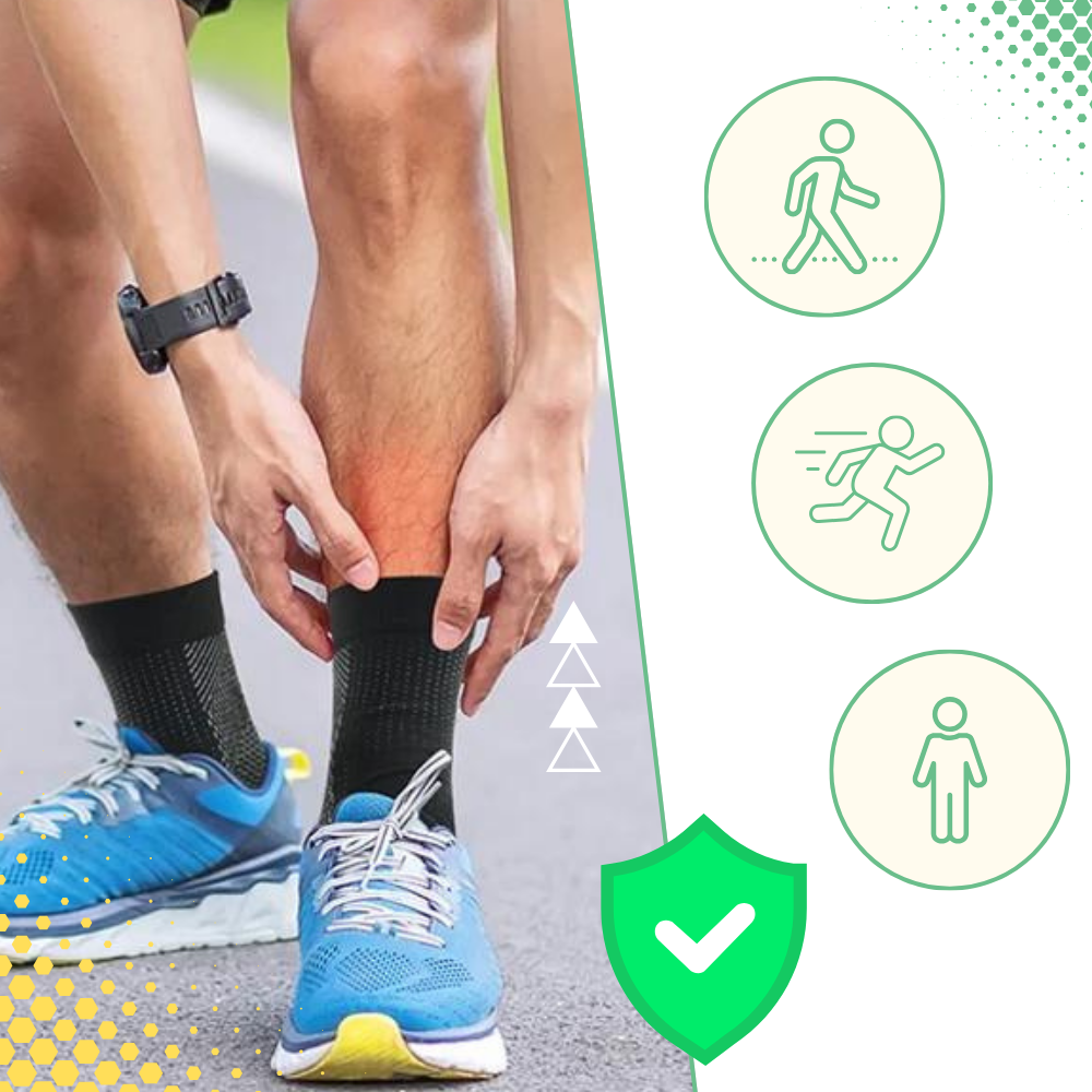 Compression Socks Open-Toe Non-Slip Circulation Support