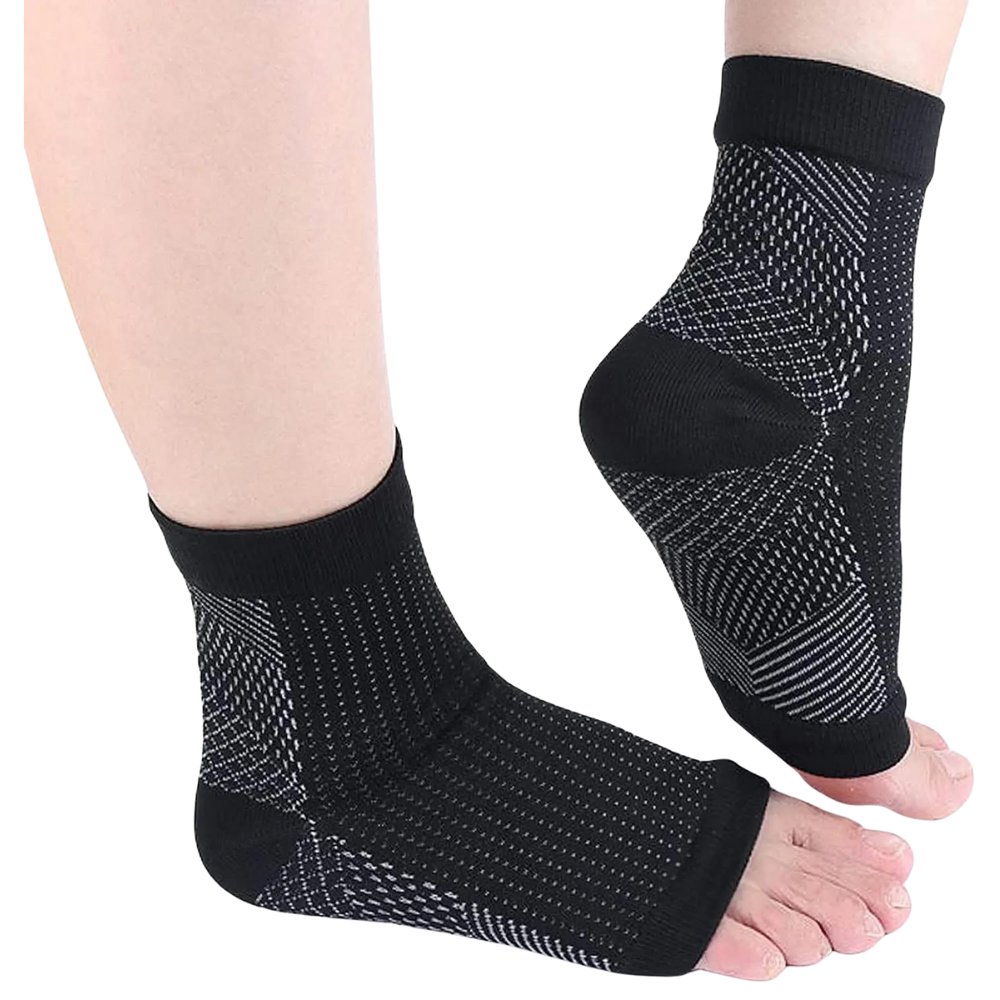 Compression Socks Open-Toe Non-Slip Circulation Support