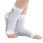 Compression Socks Zoned Compression Open Toe Non-Slip