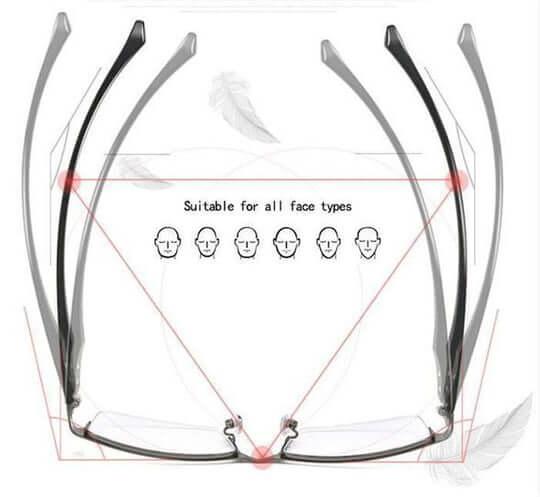 Computer Glasses Blue Light Filter Anti-Reflective Coating UV Protection