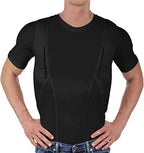 Concealed Carry Shirt Dual Holsters Low Profile Compression Fit