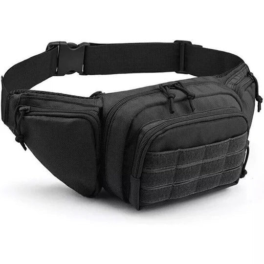 Concealed Carry Waist Pack Adjustable Multi-Pocket