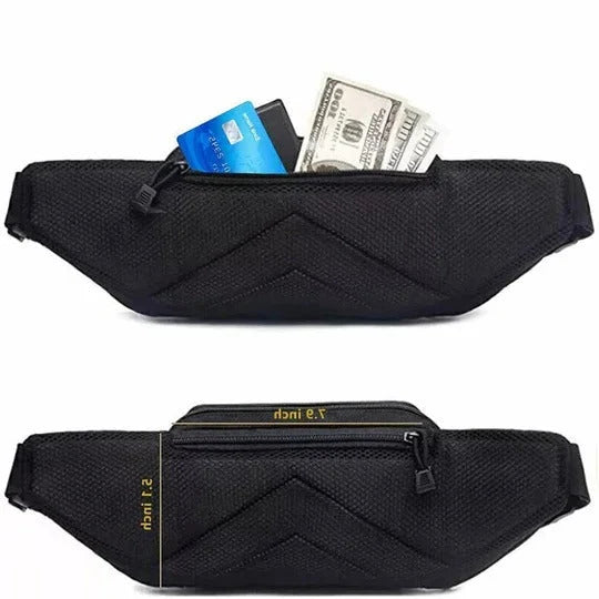 Concealed Carry Waist Pack Adjustable Multi-Pocket