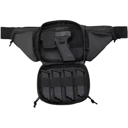 Concealed Carry Waist Pack Adjustable Multi-Pocket