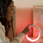Connection Lamp Touch-Activated Color Swirl & Voice Messaging