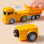 Construction Set Magnetic Snap Transformable Vehicles