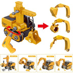 Construction Vehicle Set Over 120 Parts Storage Box