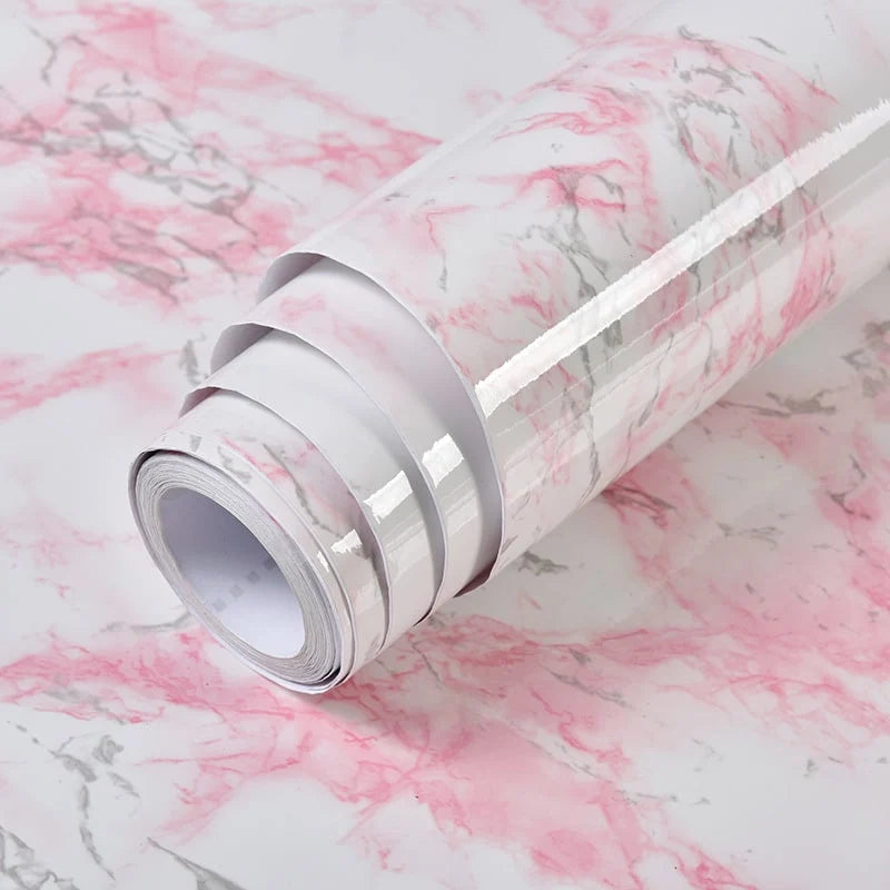 Contact Paper Marble Peel-And-Stick Waterproof & Washable
