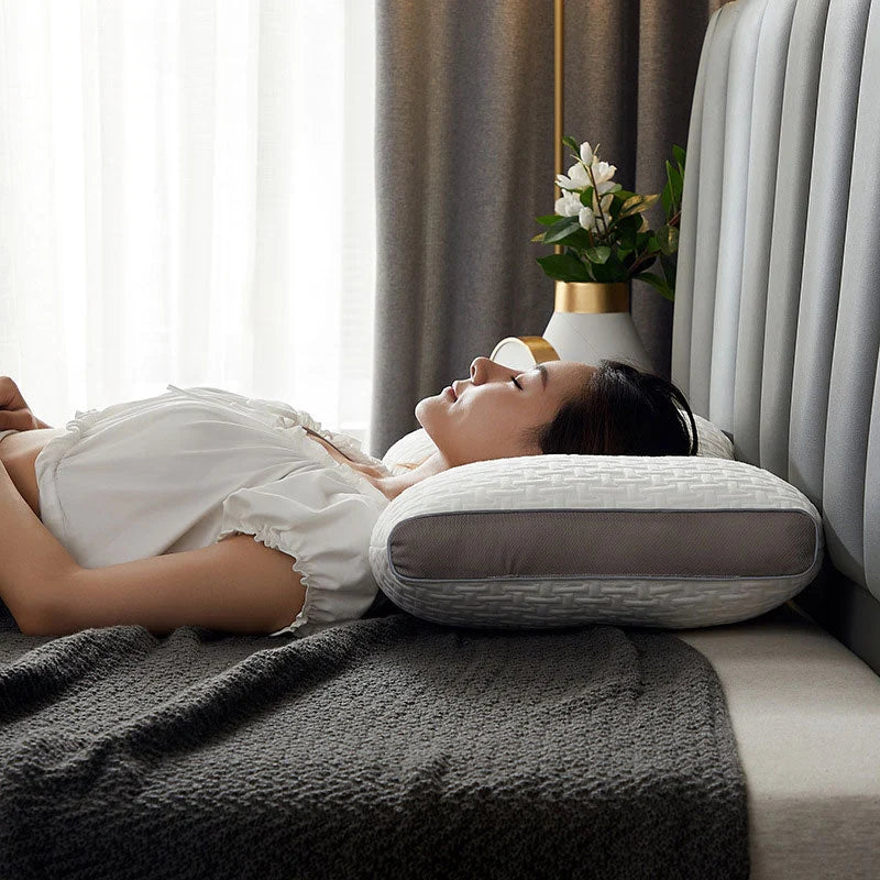 Contour Neck Pillow Ergonomic Support Side & Back