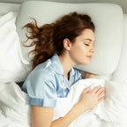 Contour Pillow Ergonomic Memory Foam Removable Breathable Cover