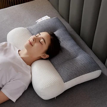 Contoured Neck Pillow Multi-Zone Support & Machine Washable
