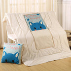 Convertible Pillow Blanket Polyester Filled Cozy Warmth