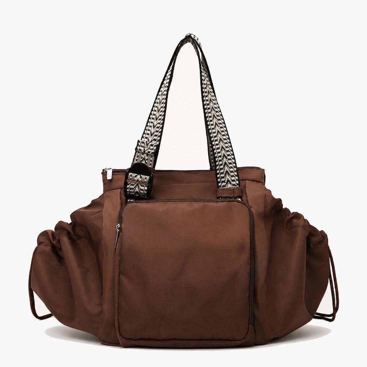 Convertible Tote Bag 15 Compartments Lightweight Water-Repellent Nylon