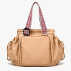 Convertible Tote Bag 15 Compartments Lightweight Water-Repellent Nylon
