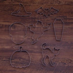 Cookie Cutter Set 7-Piece Halloween Stainless Steel