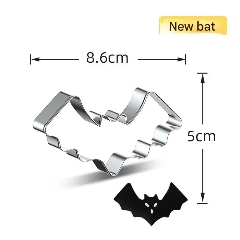 Cookie Cutter Set 7-Piece Halloween Stainless Steel