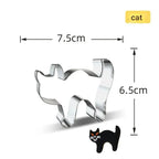 Cookie Cutter Set 7-Piece Halloween Stainless Steel