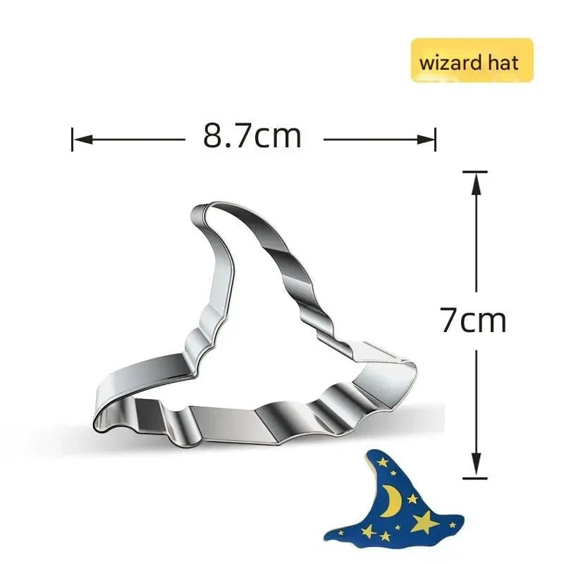 Cookie Cutter Set 7-Piece Halloween Stainless Steel