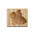 Cookie Cutter Set Two Piece Beech Wood Beeswax Finish