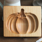 Cookie Cutter Set Two Piece Beech Wood Beeswax Finish