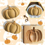 Cookie Cutter Set Two Piece Beech Wood Beeswax Finish