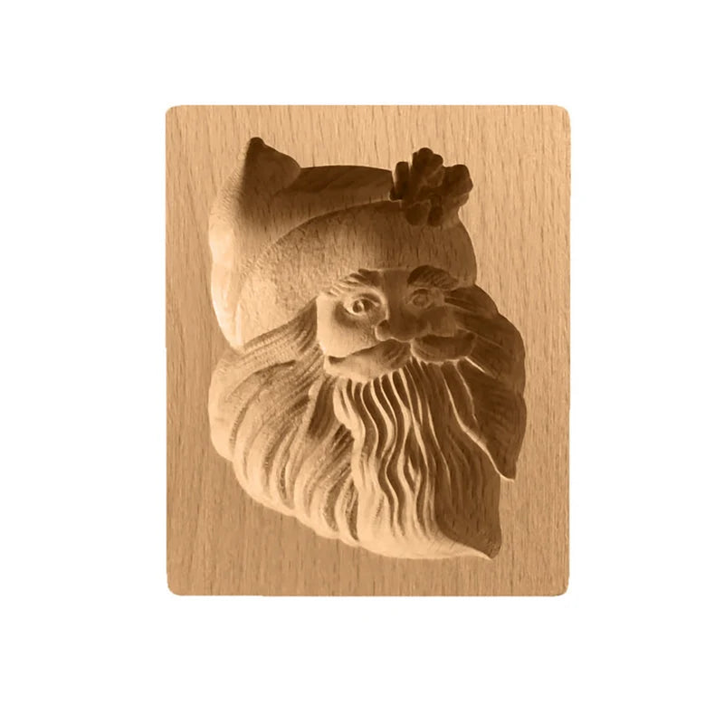 Cookie Cutter Set Two Piece Beech Wood Beeswax Finish