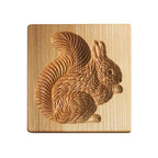 Cookie Cutter Set Two Piece Beech Wood Beeswax Finish