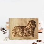 Cookie Cutter Two-Piece Beech Wood Set of 7