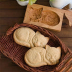 Cookie Cutter Two-Piece Beech Wood Set of 7
