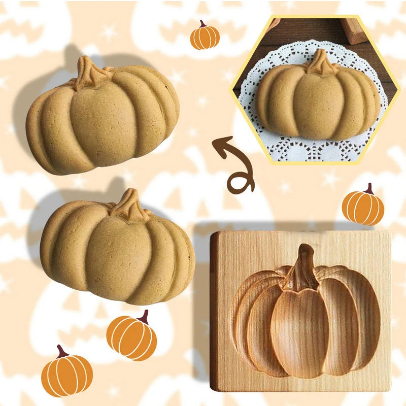 Cookie Cutter Two-Piece Beech Wood Set of 7