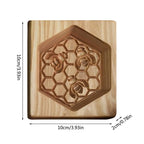 Cookie Cutter Two-Piece Beech Wood Set of 7