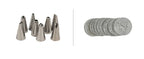 Cookie Press Stainless Steel 13 Interchangeable Molds & 8 Nozzles