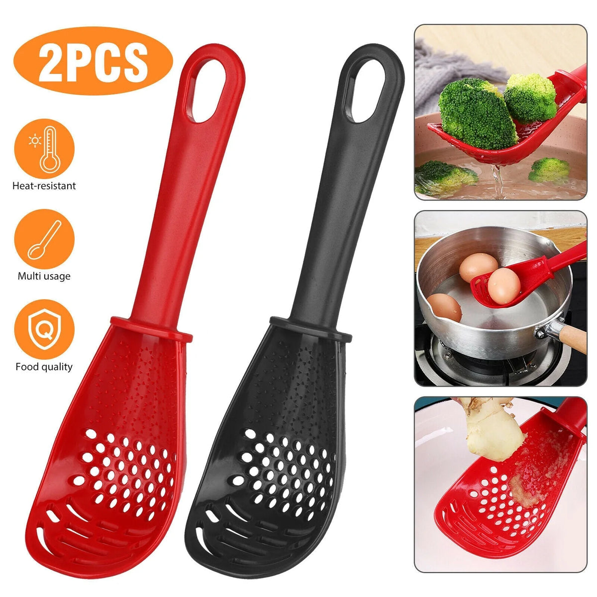 Cooking Spoon Set Two-Piece Heat-Resistant & Non-Stick