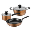 Cookware Set Cast Iron Non-Stick Set of 3