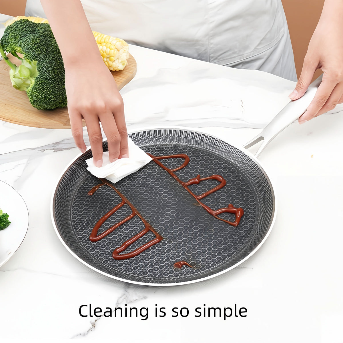 Cookware Set Stainless Steel Even Heat Distribution