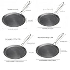 Cookware Set Stainless Steel Even Heat Distribution