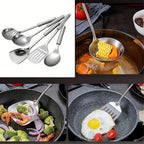 Cookware Set Stainless Steel Five-Piece Ergonomic Handles