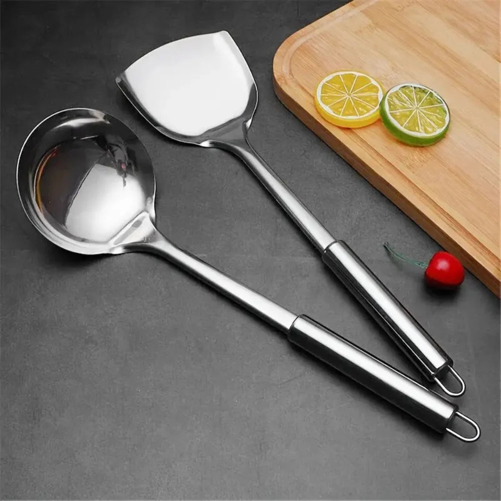 Cookware Set Stainless Steel Five-Piece Ergonomic Handles