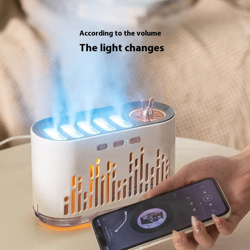 Cool Mist Humidifier Built-In Speaker & Light Show 700ml